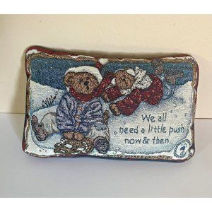 Boyds Bears & Friends "We all need a little push now & then..." Holiday Decorati